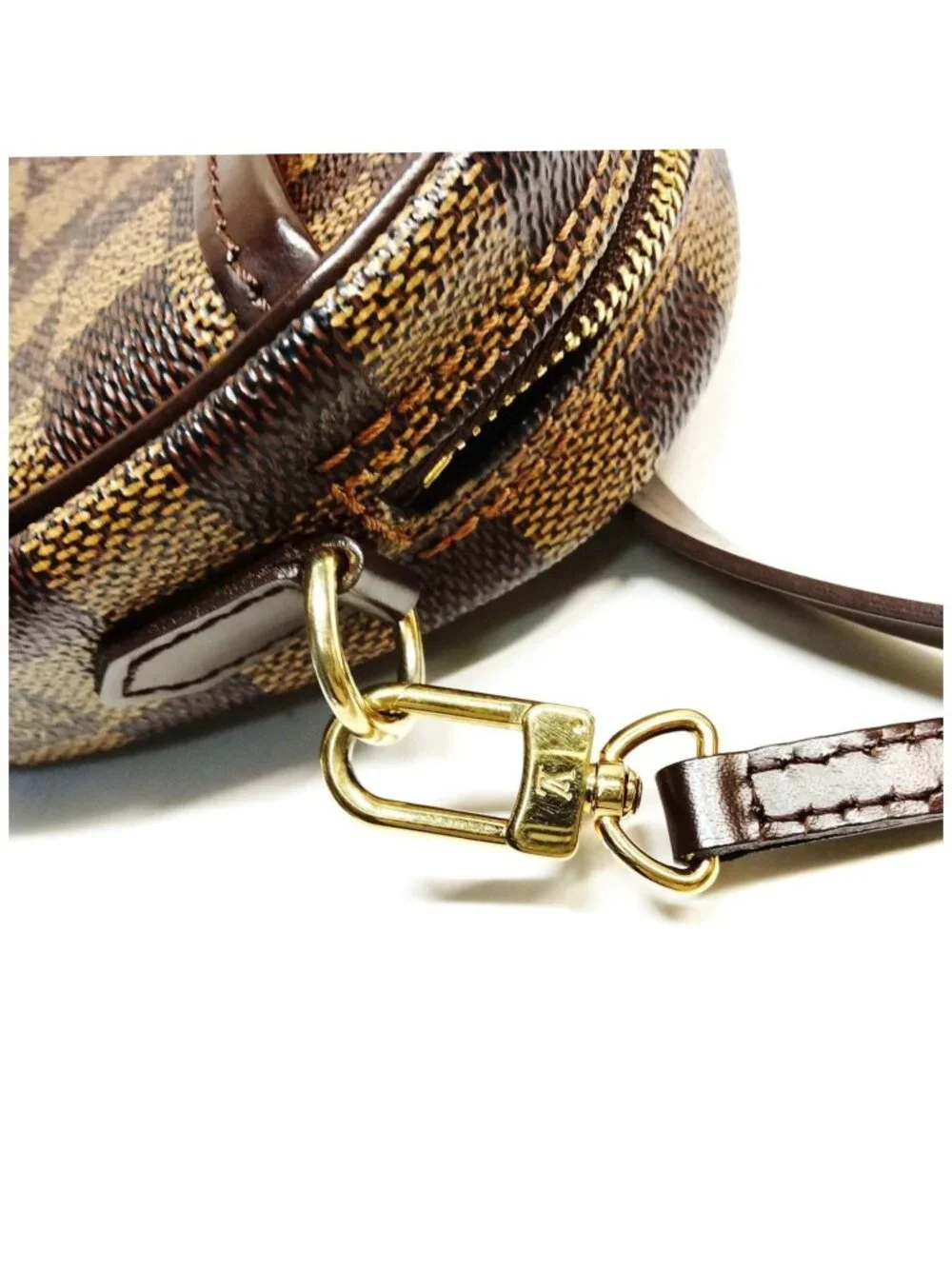 Authentic Louis Vuitton Ipanema Damier Ebene Crossbody Bag